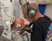 Dennis is doing some final blending in the combustion chamber. Sonny's  employ some of the best racing minds in the industry with backgrounds in NASCAR, NHRA, and Tractor pull.