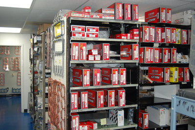 Sonny's keeps over a million dollars in inventory at all times, to supply our customers.