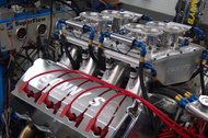 SONNY'S NEW 1000 CU. IN ENGINE HAS ARRIVED OVER 2150 HP ( NATURALLY ASPIRATED)
