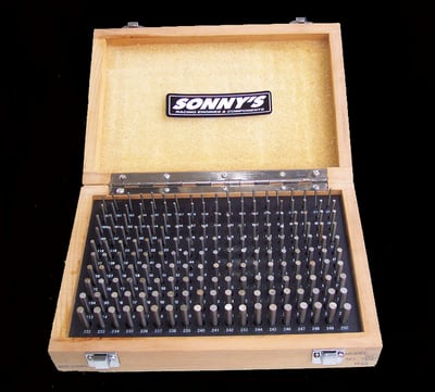 SAR Large Pin Gauge Set .061" - .250"
