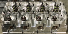 SAR 648 CU. IN. TRUCK PULL ENGINE WITH GM HEMISPHERICAL BILLET CYLINDER HEADS WITH WATER  1640 HP - Sonny's Racing Engines & Components