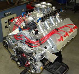 SONNY'S 727 cu.in 1400+ HP HEMISPHERICAL HEADED 1X4 PUMP GAS ENGINE - Sonny's Racing Engines & Components